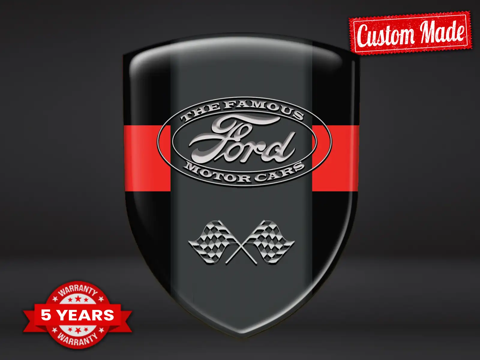 Ford Custom Car Window Stickers Style Premium Professional
